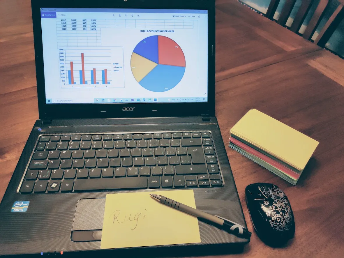 Accounting paperwork